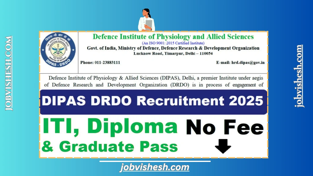 DIPAS DRDO Apprentice Recruitment 2025